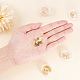 Decorazioni per nail art in ottone Pandahall Elite MRMJ-PH0001-07G-3