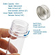 Yilisi récipients de perles en plastique transparent CON-YS0001-01-4