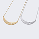 304 Stainless Steel Pendant Necklaces NJEW-E123-01-1