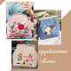 CHGCRAFT Embroidery Starter Kit Complete Kit DIY Purse Making Kits Bags Purse Wallet Crossbody Bags Canvas Bag Accessories with Bag Frame Bag Liner Finished Product 15x23cm DIY-CA0003-86-6