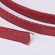 Flat Imitation Leather Cords OCOR-F008-C08-3
