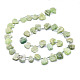 Naturelles quartz vert brins de perles G-E569-R09-2