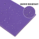 ジュエリー植毛織物  自己粘着性の布地  青紫色  40x28.9~29cm  12シート/セット TOOL-BC0001-75M-3