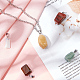 Natural & Synthetic Mixed Gemstone Pendants G-PH0001-09-5