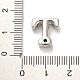 Стойки обшивки латунь кубического циркония бусы KK-L210-008P-T-3