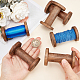 Деревянные пустые катушки&nbsp;WOOD-WH0034-03A-3
