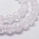 Chapelets de perles en cristal de quartz naturel G-G735-20-6mm-3