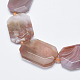 Chapelets de perles d'agate naturelle G-G745-02-3