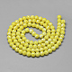 Chapelets de perles en verre d'effilage X-DGLA-S115-10mm-L06-2