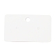 Прямоугольник картона дисплей серьги карты CDIS-P004-01B-2