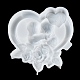 Valentinstag Herz Paar Rose DIY Wanddekoration Silikonformen SIL-F007-09-3