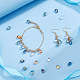 Ahadermaker 120 pièces 10 couleurs galvanoplastie perles de verre GLAA-GA0001-50-4