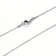 304 Stainless Steel Coreana Chain Necklace NJEW-S420-005C-P-1