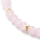 Glass Beads Stretch Bracelets Sets BJEW-JB06575-7