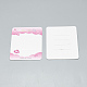 Дисплей картона карточки зажим волос CDIS-R034-14-2