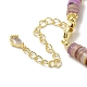 Natural Pearl & Shell Beaded Bracelets BJEW-C051-05G-3