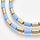 Conjuntos de jeweley de aleación pintada con aerosol SJEW-S044-01B-4
