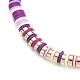 Handmade Polymer Clay Heishi Beads Jewelry Sets SJEW-JS01136-02-5