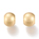 Matte Brass European Style Beads OPDL-H100-06MG-2