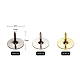 Environment-friendly Brass Head Pins KK-SZ0001-23-3