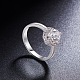 Shegrace 925 anillo de dedo de plata esterlina JR524A-3