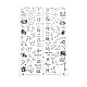 Laser Hot Stamping Nail Art Stickers Decals MRMJ-R088-33-R086-01-1