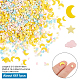CRASPIRE 6611pcs Fake Sprinkles Polymer Sprinkles Faux Sprinkles Resin Sprinkles Clay Sprinkles Star & Moon & Cloud Fake Candy Sprinkles for Nail Art DIY Crafts Cake Phone Case CLAY-CP0001-03-2