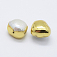 Perlas naturales abalorios de agua dulce cultivadas PEAR-F006-58G-2