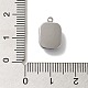 Подвески из стекла из нержавеющей стали 304 STAS-L022-062P-08-3