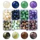 160pcs 8 styles de perles acryliques OACR-YW0001-83-1