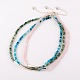 Gemstone Beaded Necklaces NJEW-JN00903-1