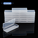 Olycraft 12 Uds cajas de almacenamiento rectangulares de plástico contenedores de almacenamiento de cuentas para accesorios artesanía suministros de aprendizaje CON-OC0001-02-5