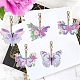 Schmetterlings-Anhänger-Dekorationssets zum Selbermachen PW-WG37306-01-3