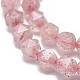 Chapelets de perles aux fraises en quartz naturel G-K303-B10-8mm-3