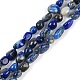 Natürlicher Lapislazuli Perlenstränge&nbsp;G-P497-01B-14-1