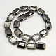 Electroplated Glass Beads EGLA-H002-A-08-2