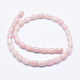 Chapelets de perles en opale rose naturelle G-E444-31-2