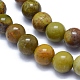 Chapelets de perles en opale jaune naturelle G-L552H-08A-2