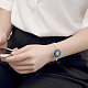 Nouvelle boussole de l'astrologie de la mode des bracelets lumineux BJEW-BB14704-6
