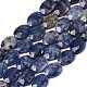 Природный содалит бисер нитей&nbsp;G-H349-A01-13-2