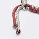 Nylon Cord Bracelets BJEW-P199-16R-3