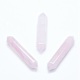 Naturelle quartz rose perles pas de trou G-G760-J11-1