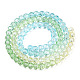 Transparent Glass Beads Strands X-GLAA-E036-07Y-3