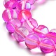 Прозрачные стеклянные бусины X-GLAA-B022-8mm-13-3