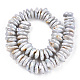 Hebras de perlas keshi de perlas barrocas naturales PEAR-S018-05E-5