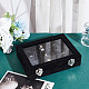 8 Slot Velvet Jewelry Ring Presentation Boxes VBOX-WH0016-01B-5