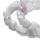 Brins de perles de pierre de lune arc-en-ciel naturel X-G-O186-B-16-2