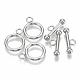 304 Stainless Steel Toggle Clasps STAS-S103-05-2