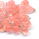 Teardrop Natural & Synthetic Mixed Stone Pendants G-Q435-M-2