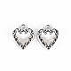 Tibetan Style Alloy Charms TIBE-S323-127AS-RS-2